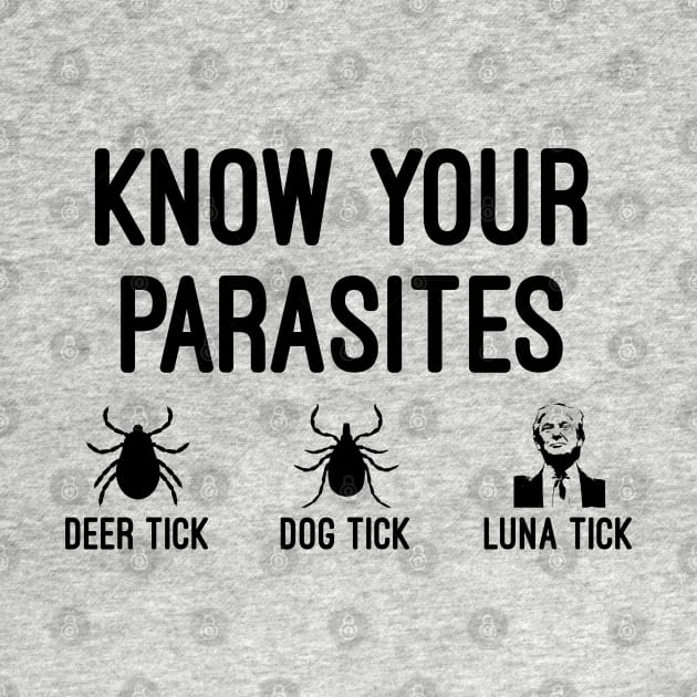 Know Your Parasites by Raw Designs LDN